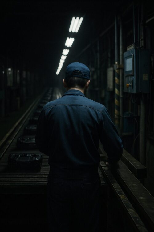 絶望を感じている男性の姿