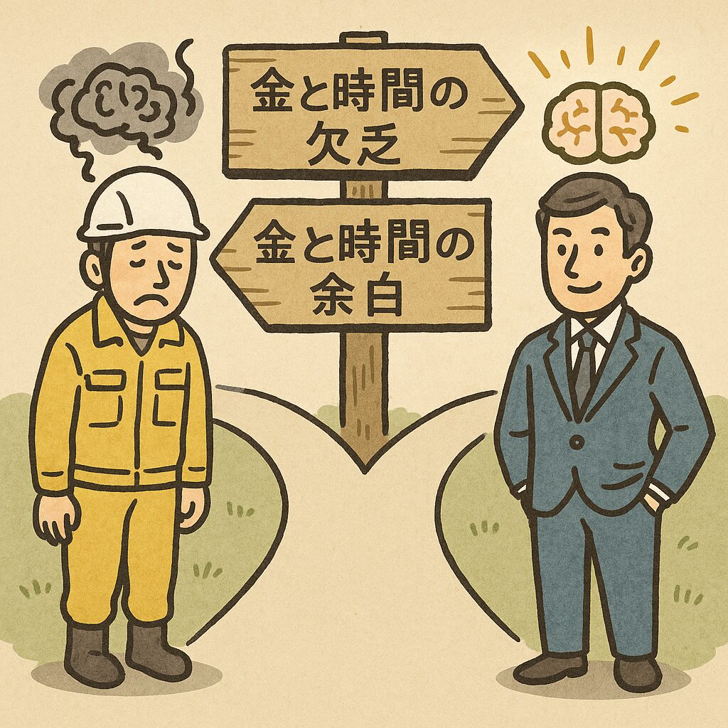金欠、多忙は頭を悪くする。