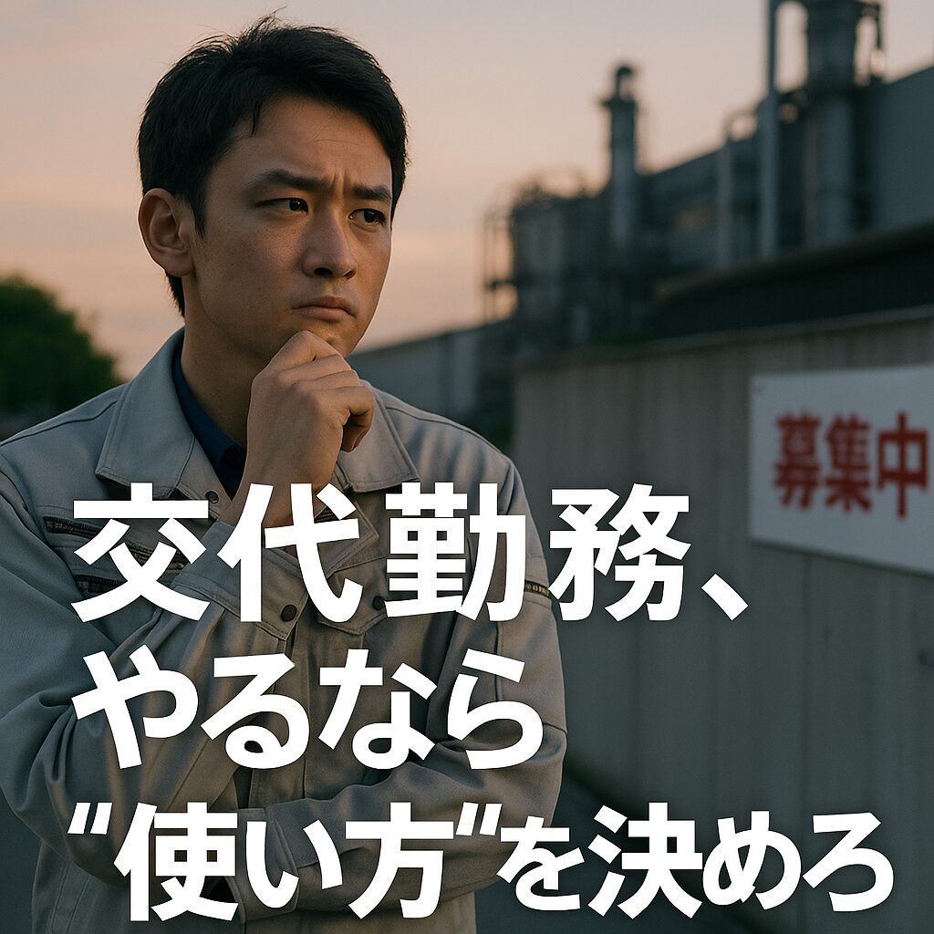 交代勤務は使い方