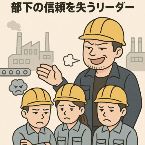 信頼を失うリーダー