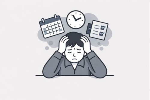 宅建の勉強してるのに、不安だけが減らない。